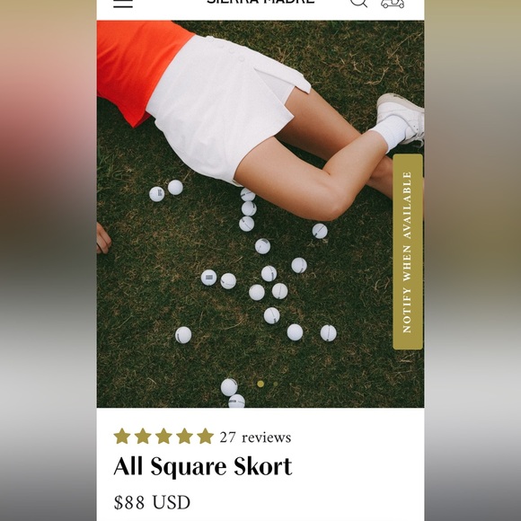 Sierra Madre Skort - Picture 1 of 4